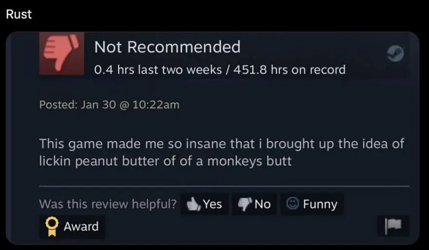 funny steam reviews, game reviews, humorous Steam reviews, gamer reviews, Steam humor, gaming jokes, video game humor, Steam comments, game reviews humor, witty Steam feedback