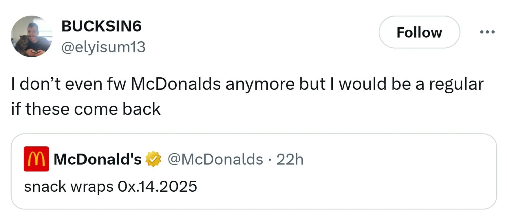 mcdonalds snack wrap memes, mcdonalds snack wrap coming back, mcdonalds memes, junk food jokes, snack wrap return, snack wrap launch, snack wrap relaunch, mcdonalds menu changes, new mcdonalds items, mcdonalds product comeback