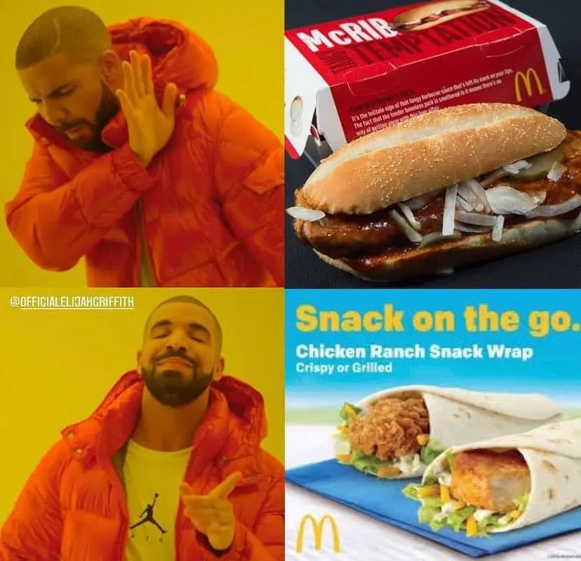 mcdonalds snack wrap memes, mcdonalds snack wrap coming back, mcdonalds memes, junk food jokes, snack wrap return, snack wrap launch, snack wrap relaunch, mcdonalds menu changes, new mcdonalds items, mcdonalds product comeback
