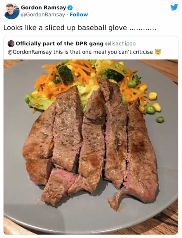 Gordon Ramsay Meme Beef