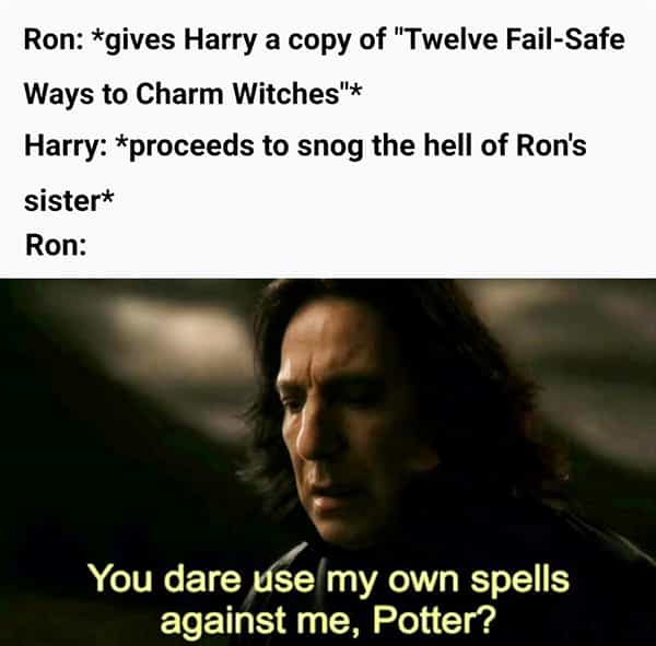 except i know i'd be horrible at potions  Harry potter memes, Harry potter  funny, Memes en espanol