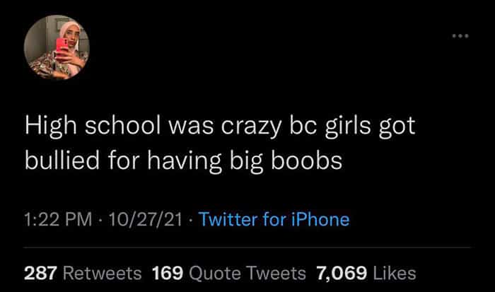 High school was crazy be girls