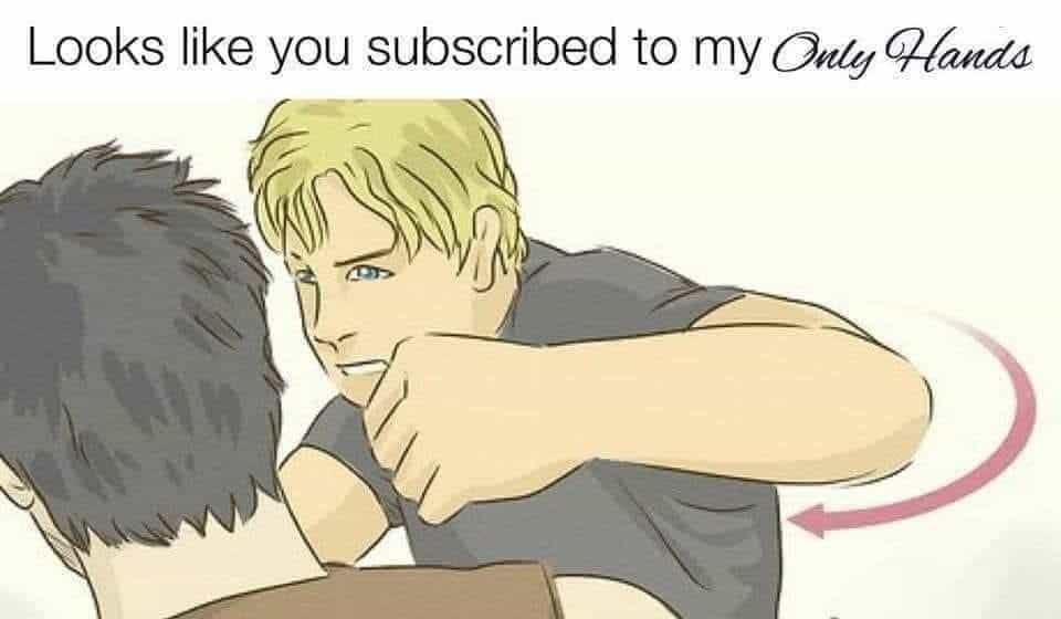 Looks like you subscribed to my Only Hands