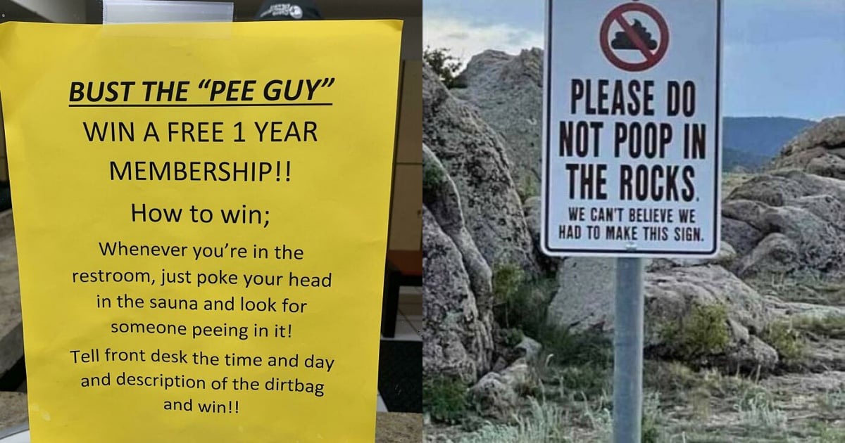 funny signs