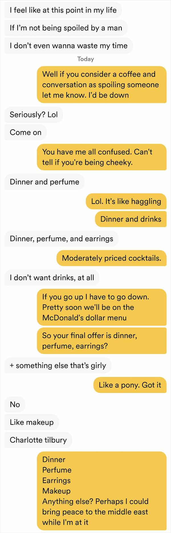 Best of Bumble 20 of the most unhinged bumble conversations