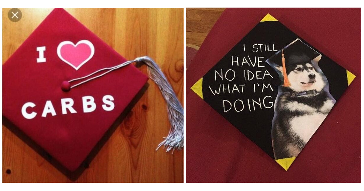 funny graduation caps