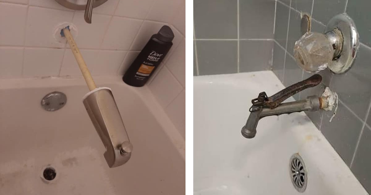 plumbing fails