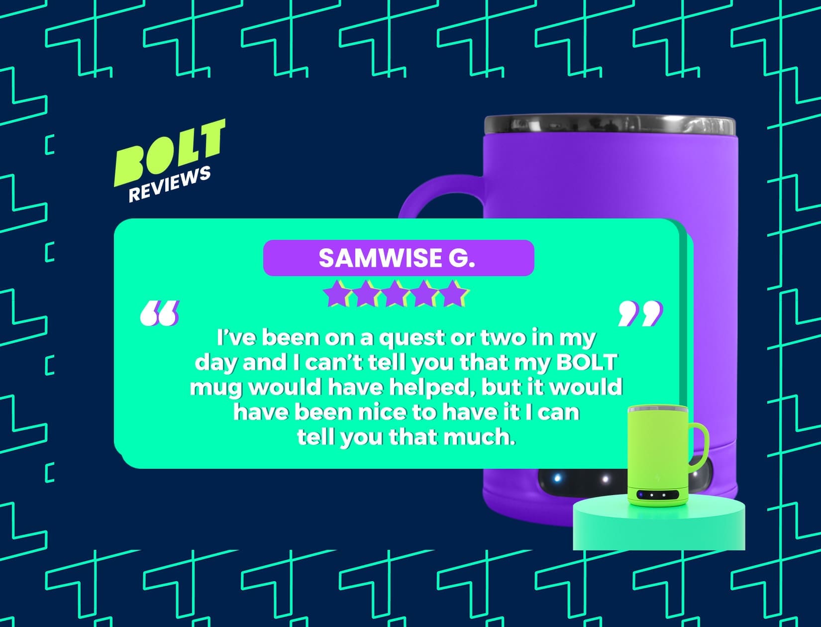 bolt heated mug, heated coffee mug, heated mug, heated smart mug, self warming mug, heated travel mug, best cordless coffee mug warmer