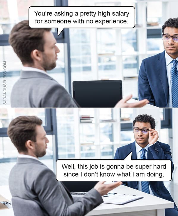 job interview memes-38-6-8-2023 - Thunder Dungeon | The Funniest Memes ...