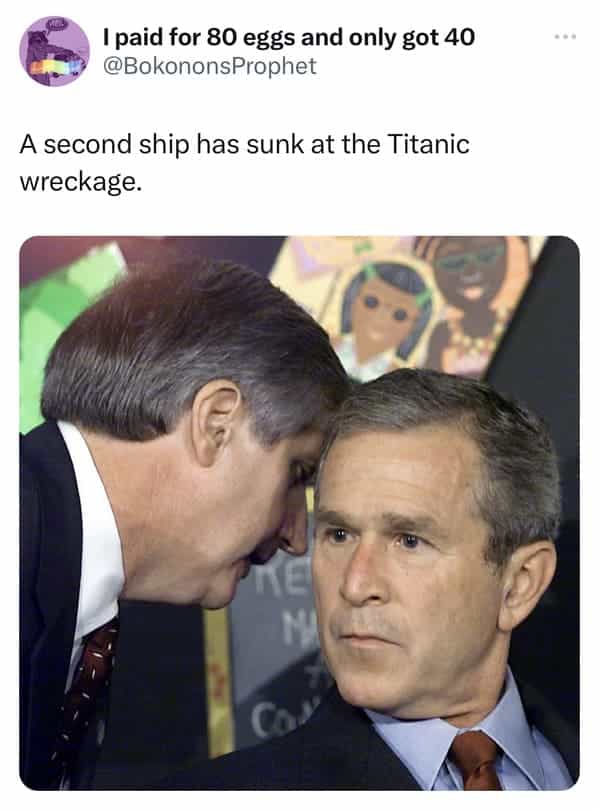 The Missing Titanic Submarine Memes Have Taken the Internet by Storm ...