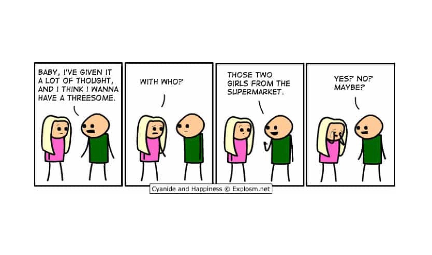 30 Hilariously Inappropriate Relationship Memes From Cyanide and Happiness