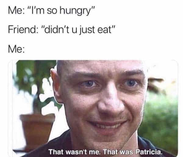 funny hungry meme