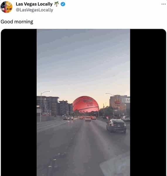 The Las Vegas Sphere Is Wild and the Memes Are Even Wilder (25 Sphere ...