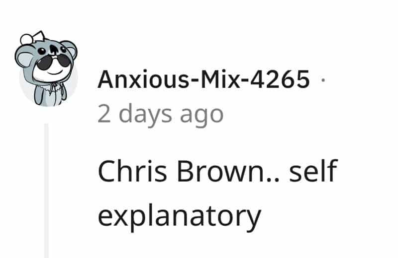 Chris Brown.. self explanatory