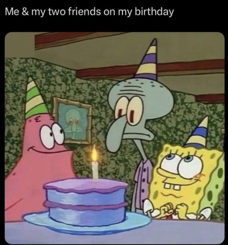 Me & my two friends on my birthday