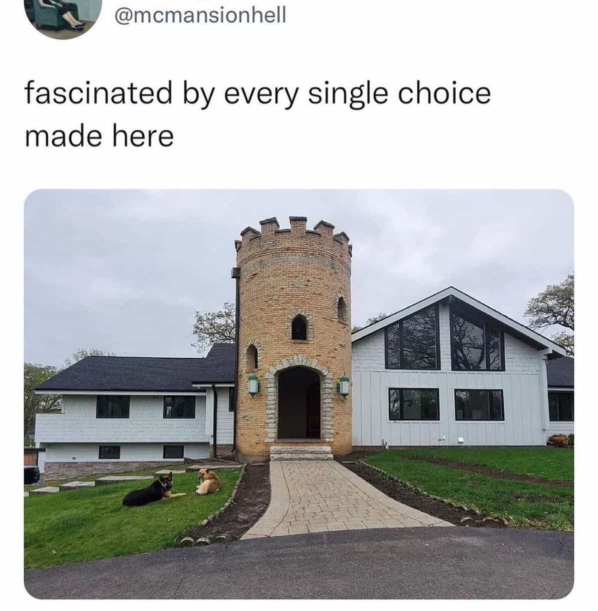 meme dump fascinated by every single choice made here castle