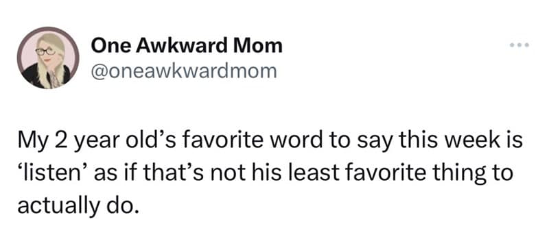 funny parenting tweets