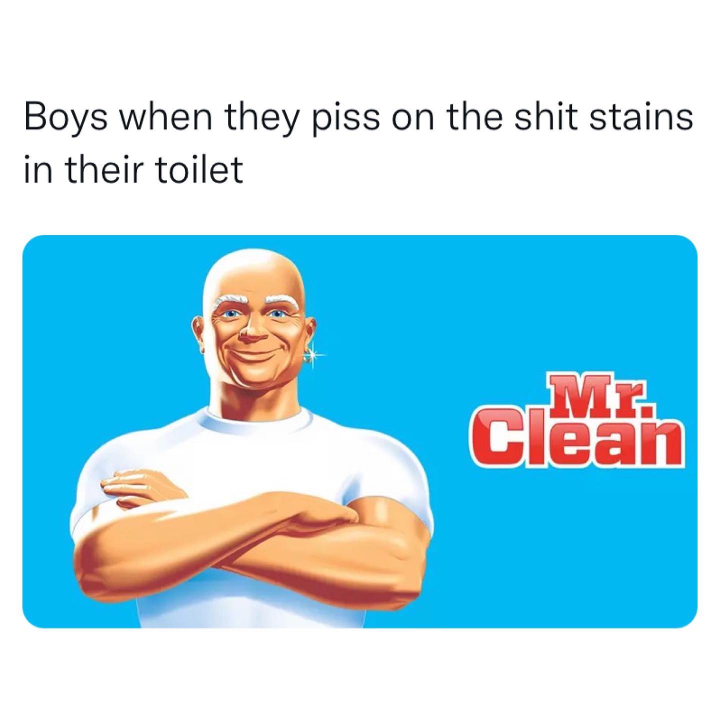 funny pictures Boys when they piss on the stains in their toilet MI Hean