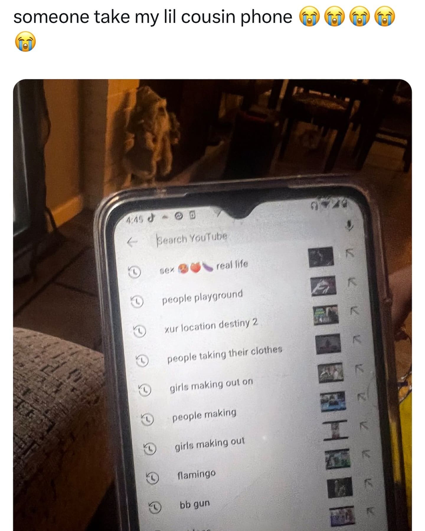 funny pictures daily someone take my lil cousin phone