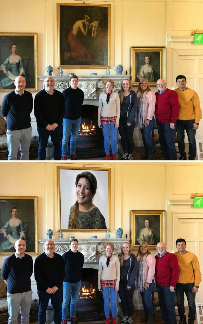 Awkward family photos