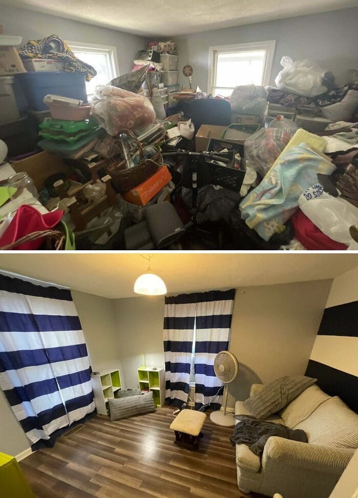 Before and After Cleaning Pics