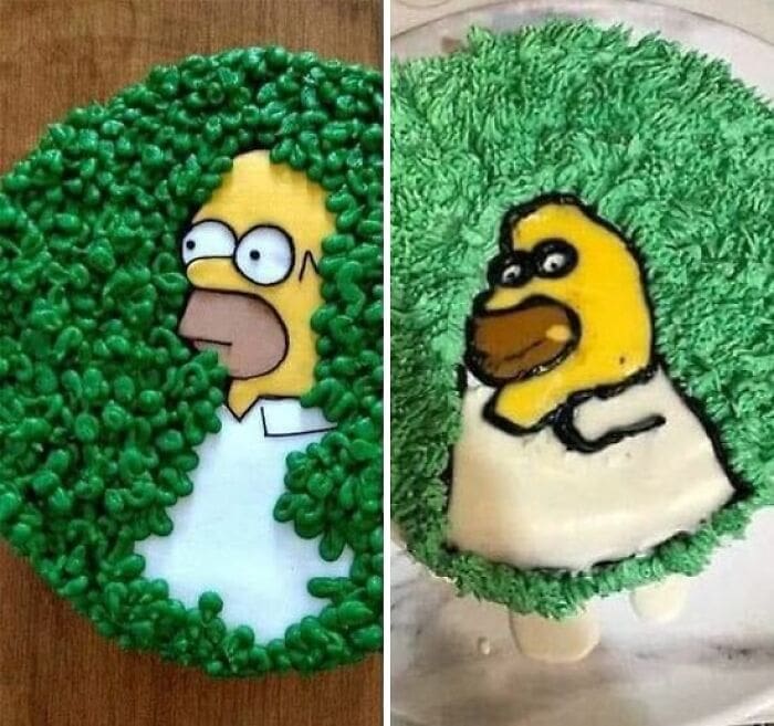 simpsons cake