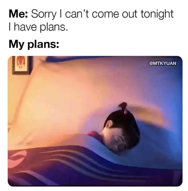 Sleeping plans