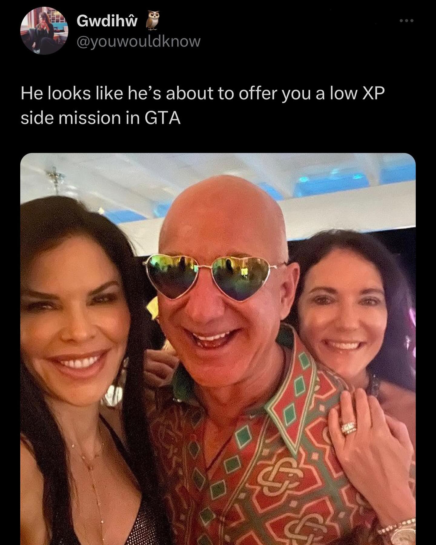 funny memes He looks like he's about to offer you a low XP side mission in GTA