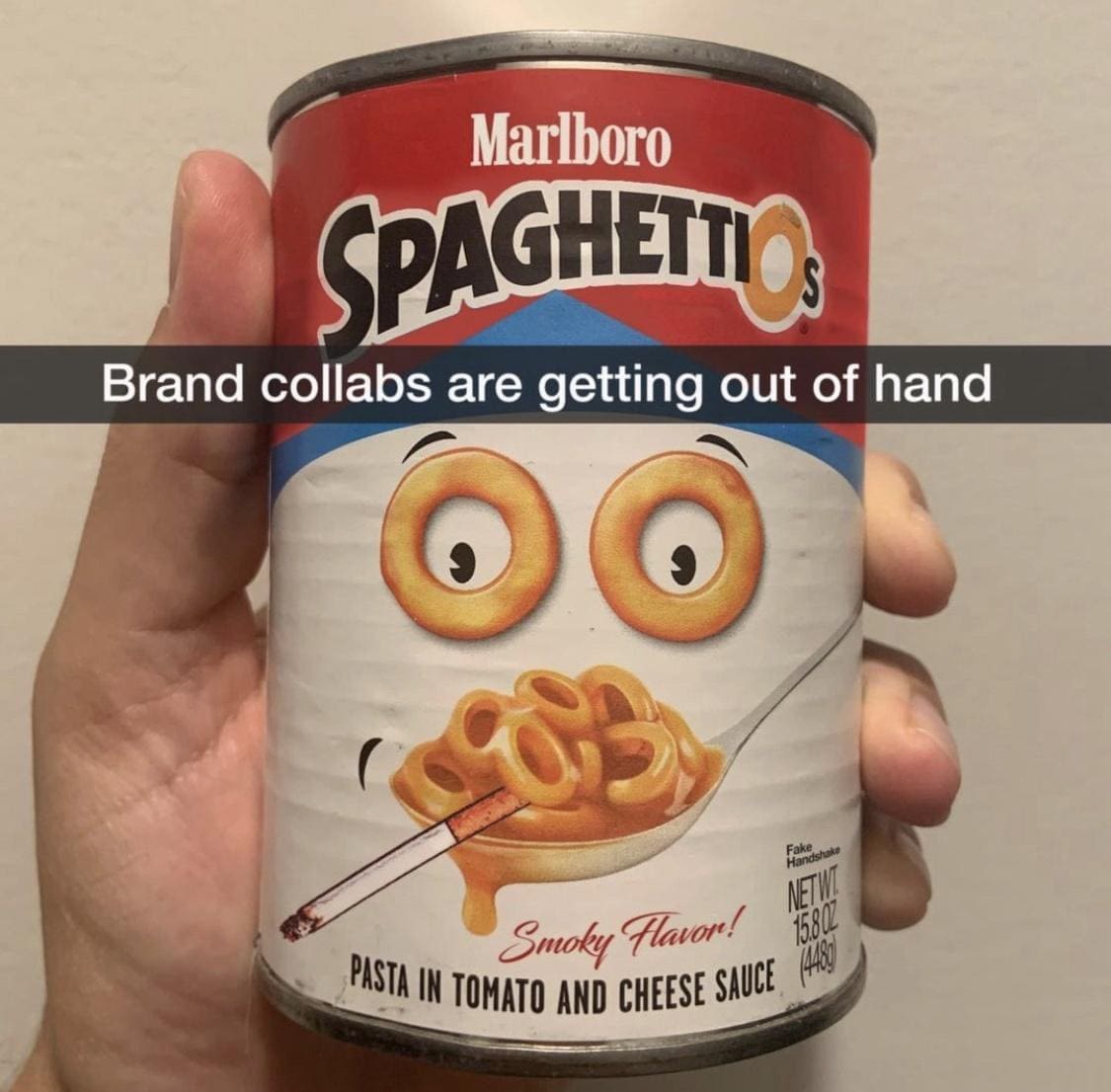 funny pics Marlboro SPAGHETTO: Brand collabs are getting out of hand