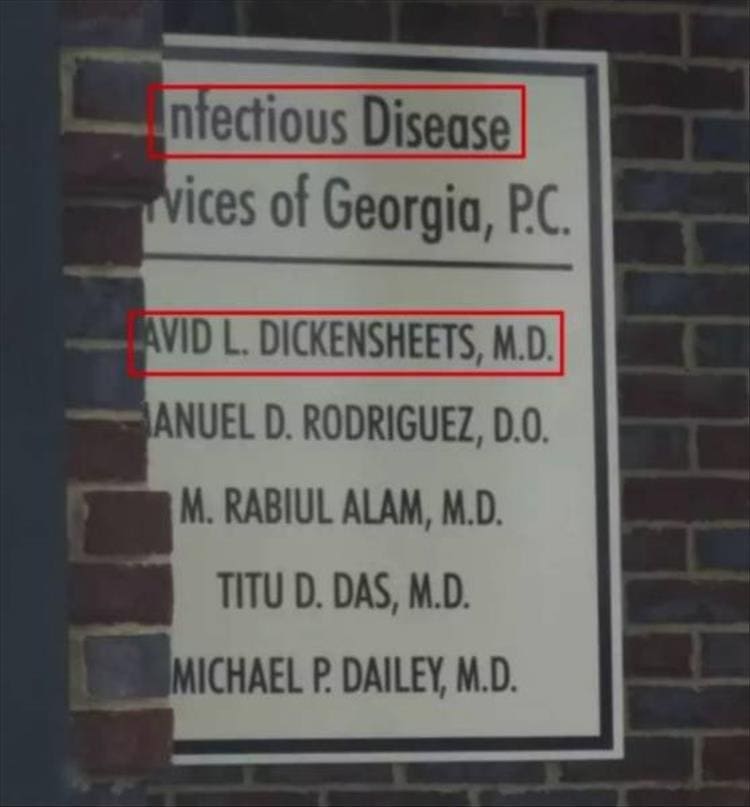 names that match professions Intectious Disease Vices of Georgia, P.C. AVID L. DICKENSHEETS, M.D.