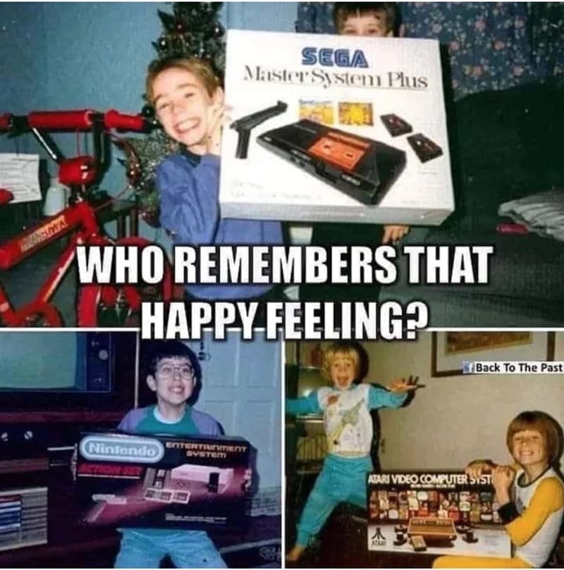 Retro gaming memes WHO REMEMBERS THAT HAPPY FEELING?