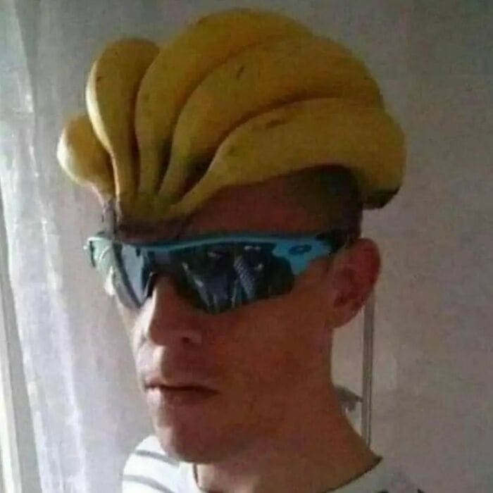Weird Hats banana helmet