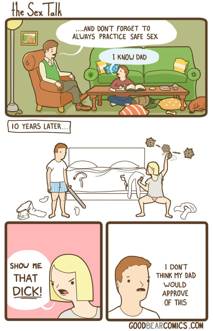 dark humor comics, twisted comic endings