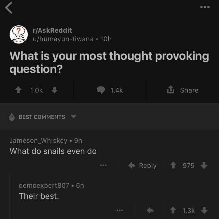 funny ask reddit threads