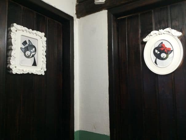 funny bathroom signs, witty toilet signs