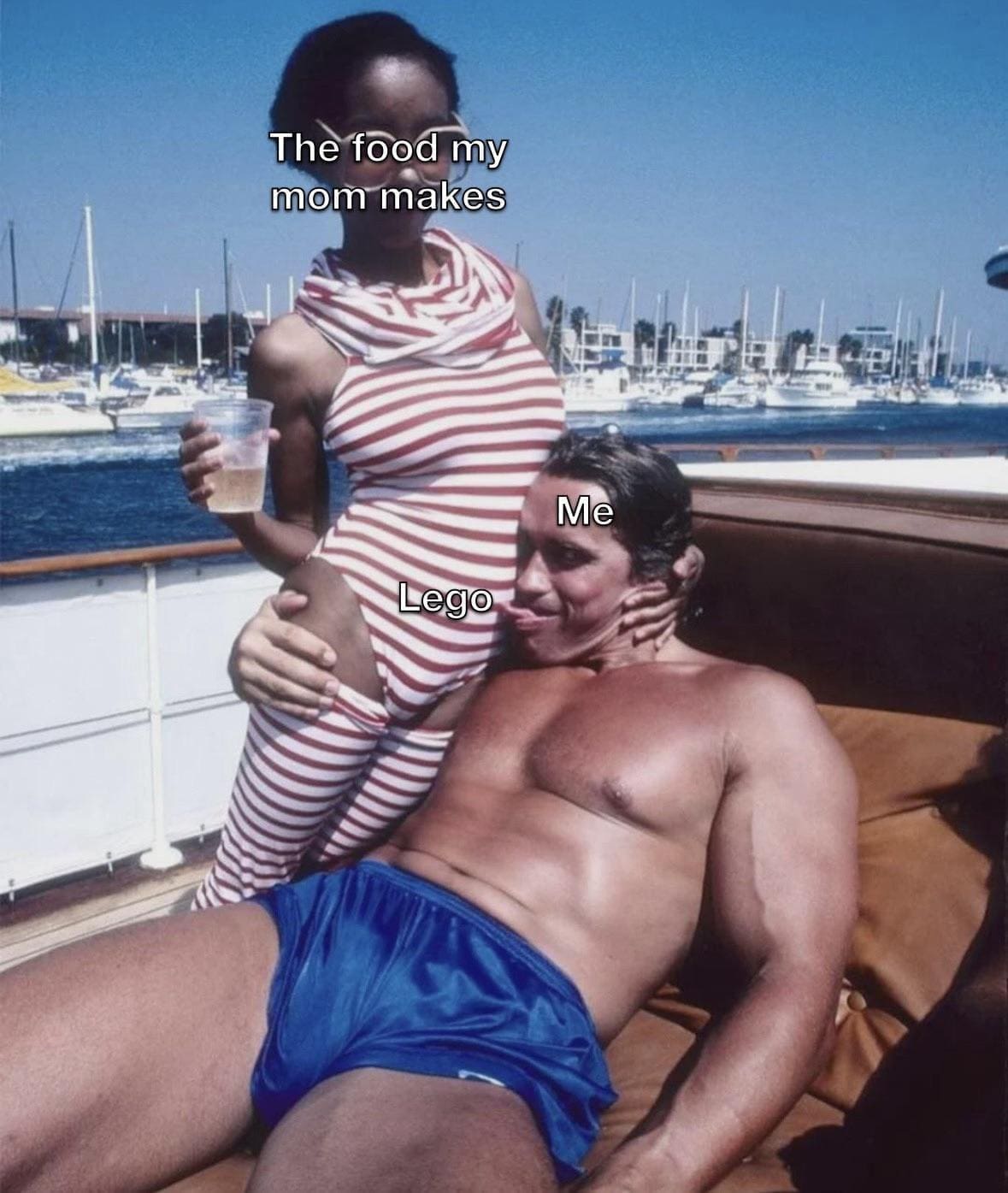 funny memes The food my mom makes Me Lego