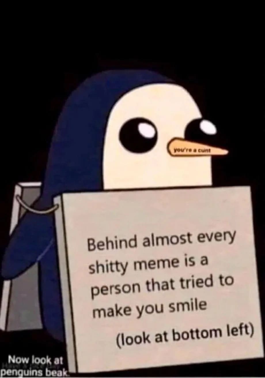 funny memes Behind almost every meme is a person that tried to make you smile (look at bottom left)