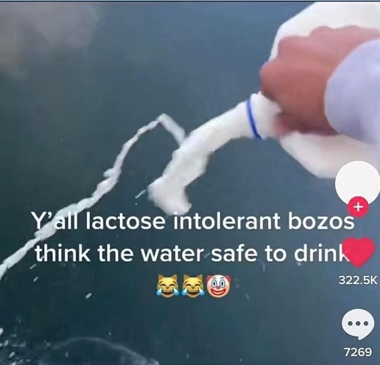 funny memes Y'all lactose intolerant bozos think the water safe to drink