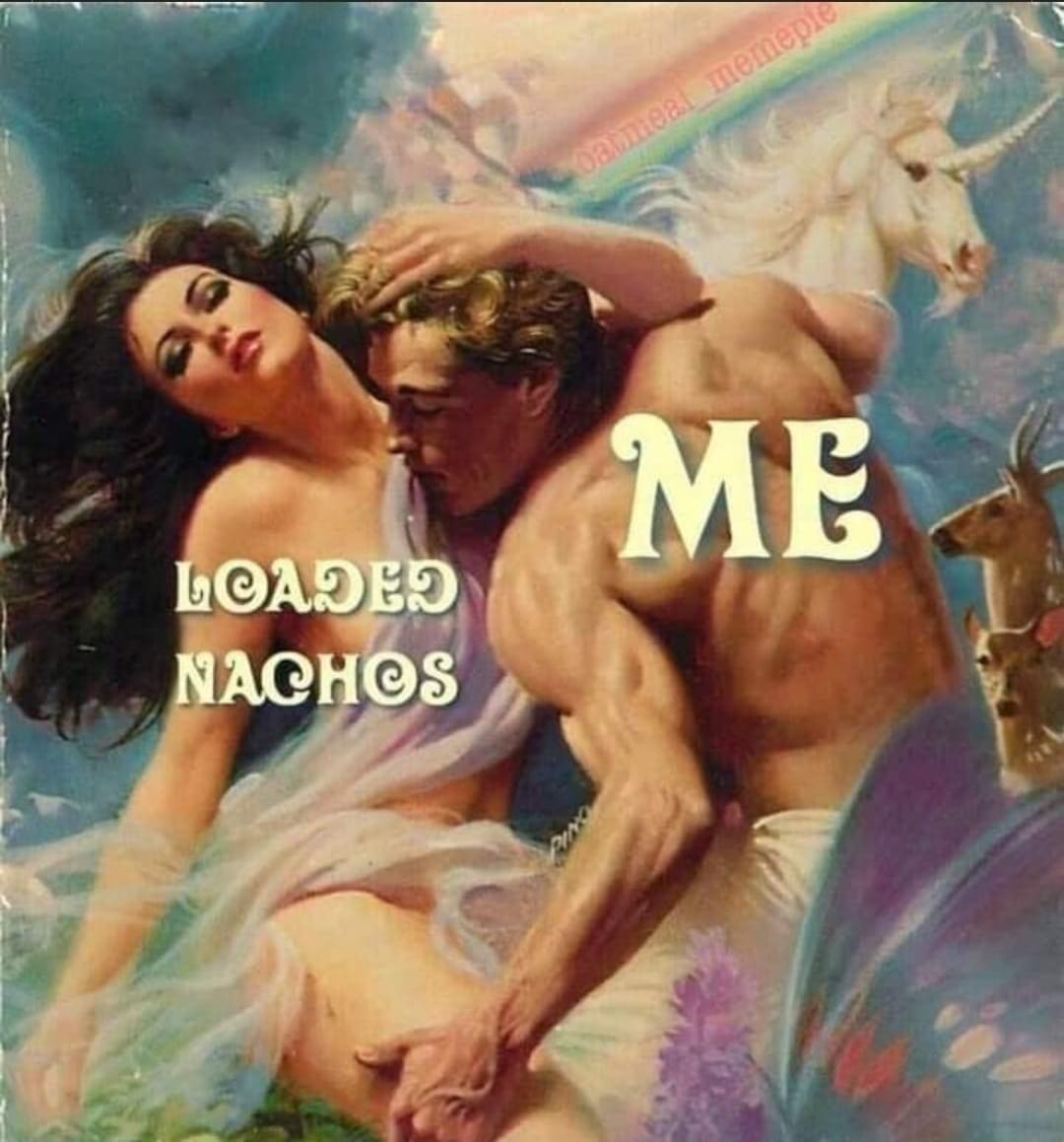 funny pics LOADED NACHOS