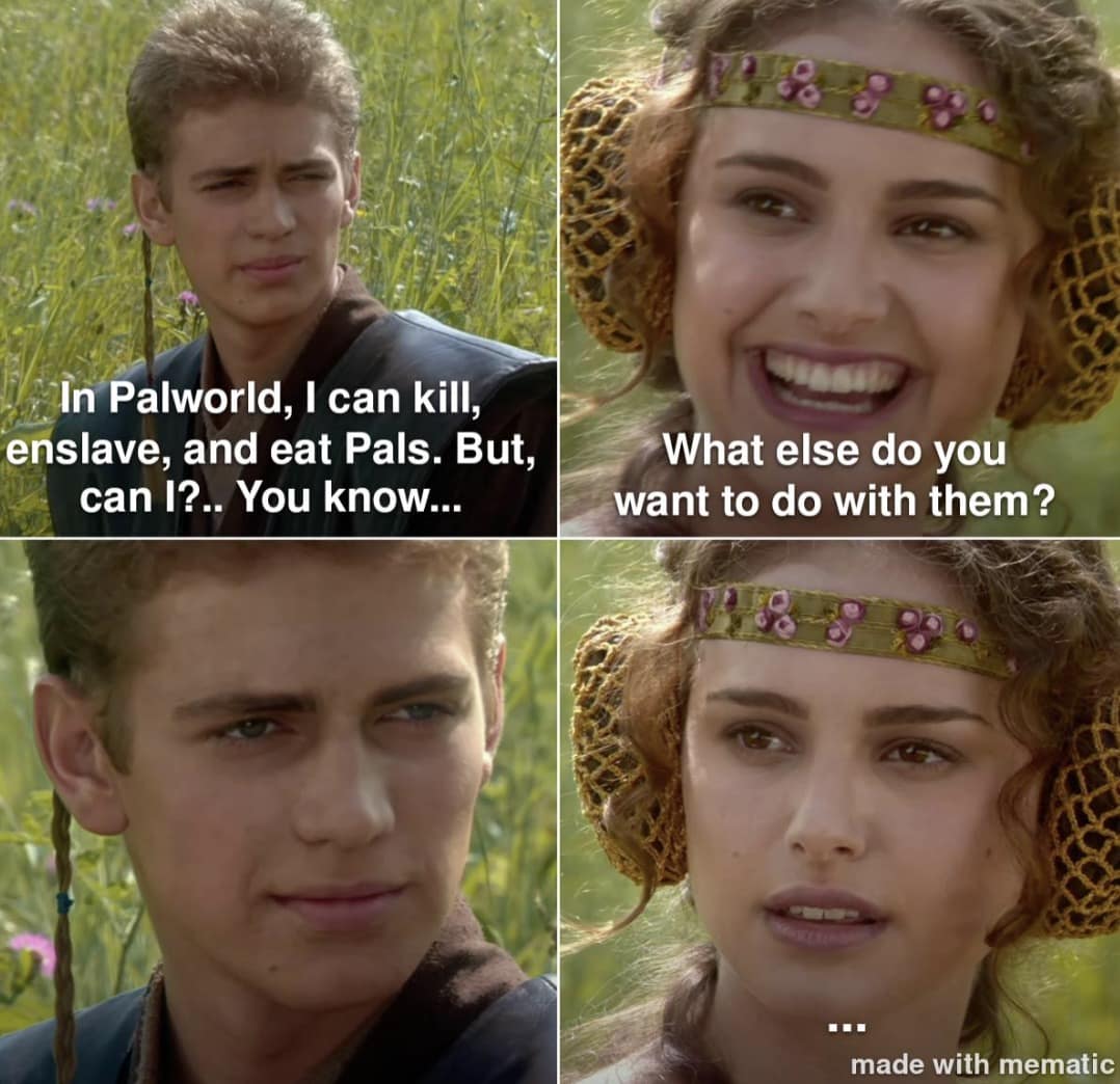 Palworld memes, palworld controversy