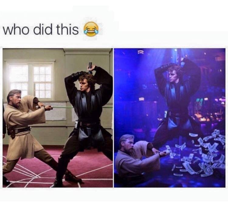 star wars memes, galactic humor