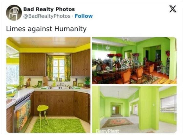 Bad Realty Photos Limes against Humanity