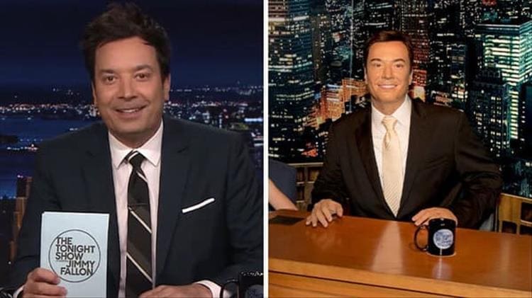 jimmy fallon bad wax figure
