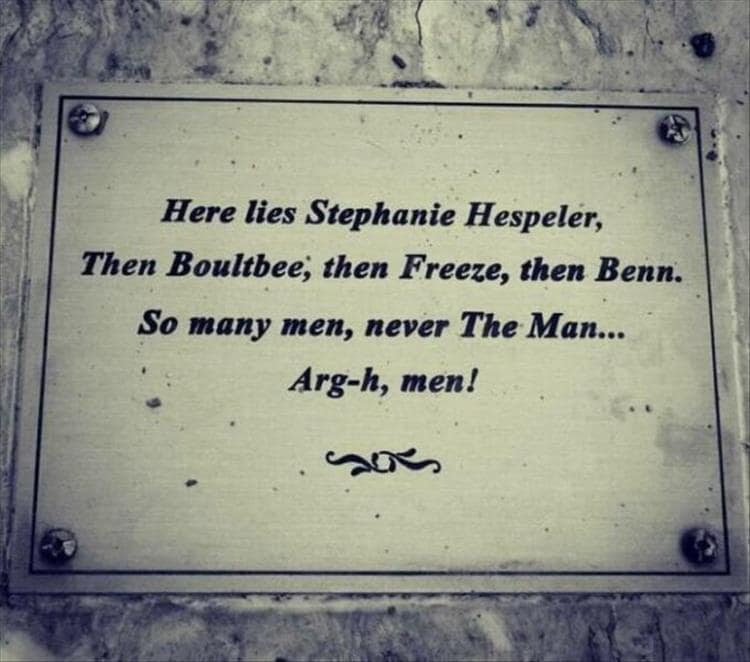 funny epitaphs, funny headstones