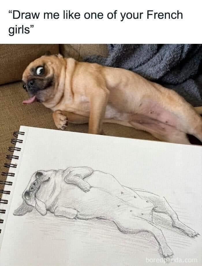 "Draw me like one of your French girls"