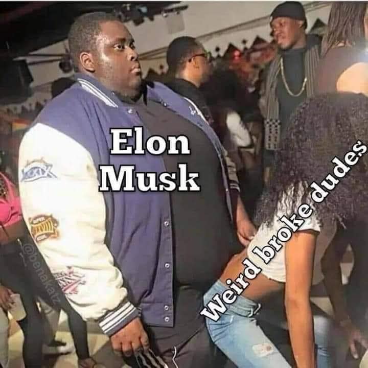 Elon Musk and Weird broke dudes