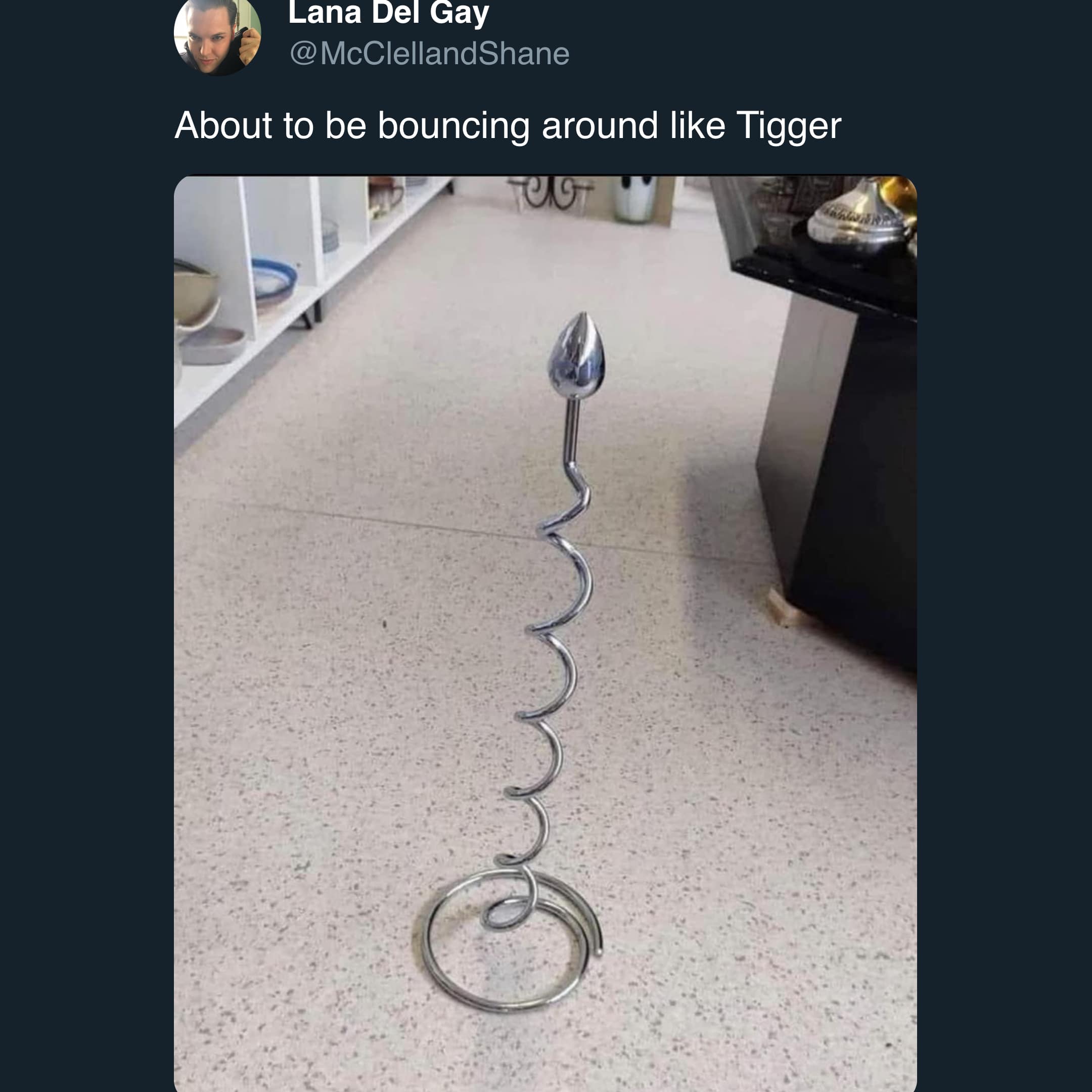 About to be bouncing around like Tigger