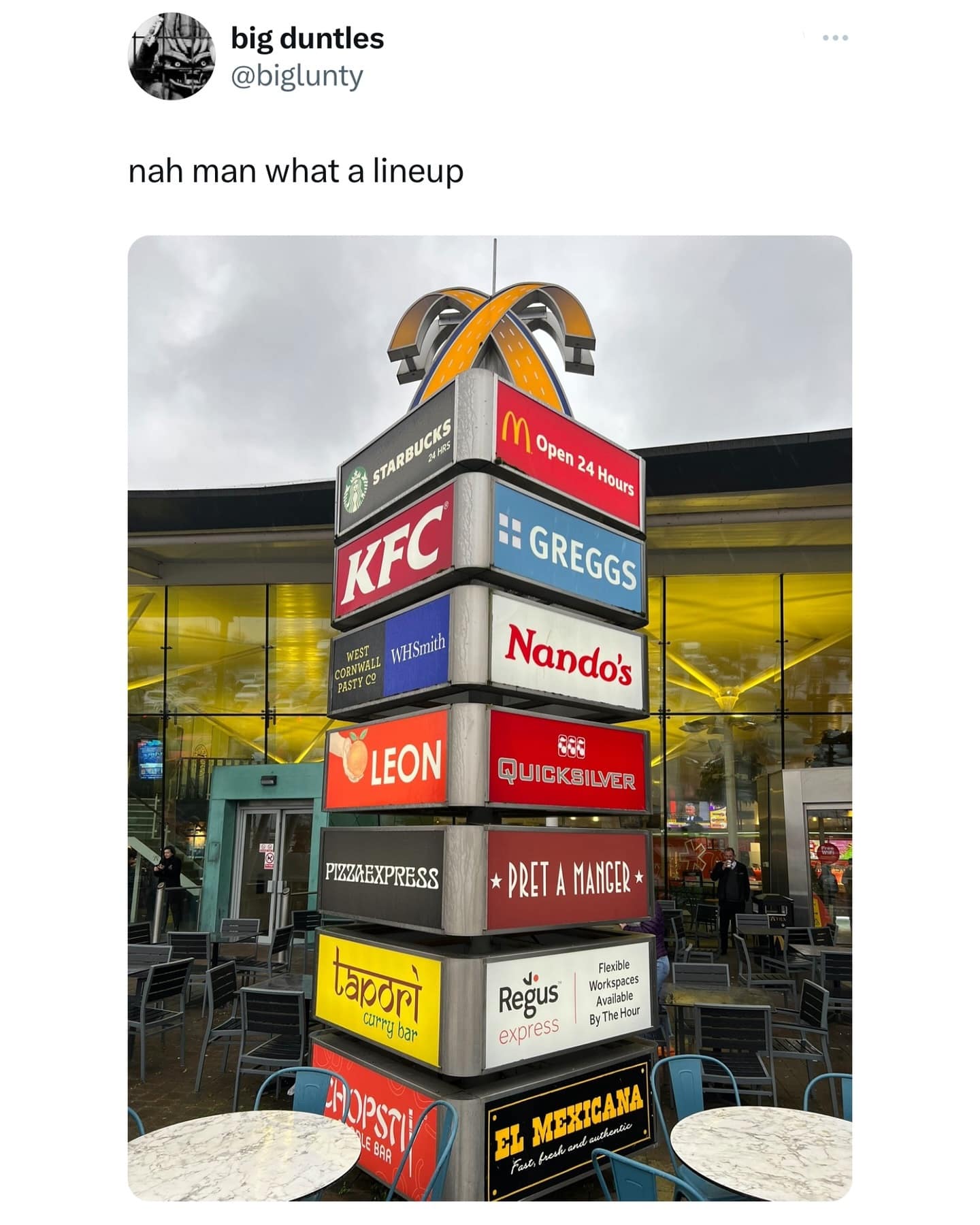 nah man what a lineup