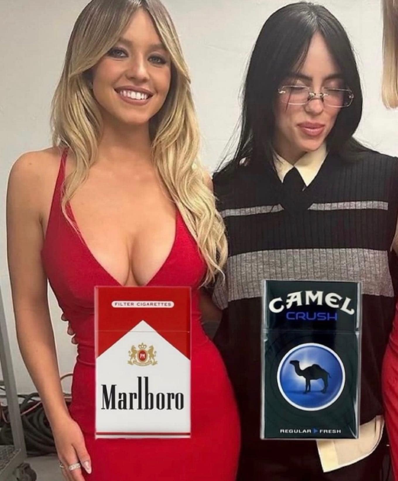 Sydney Sweeney Marlboro red