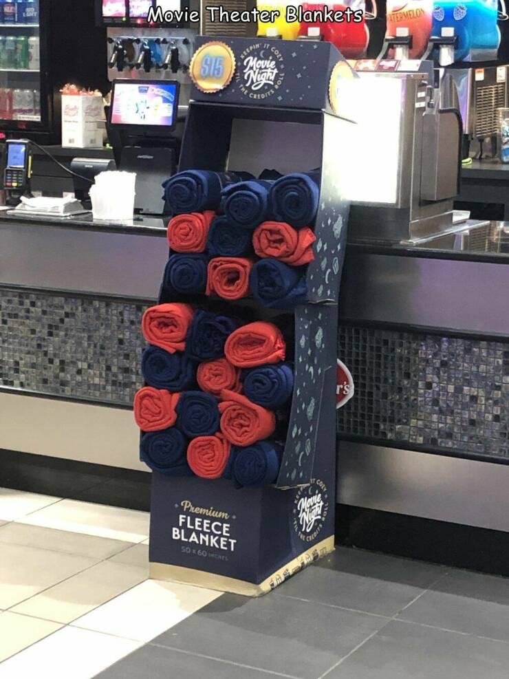 funny pics Movie Theater Blankets-